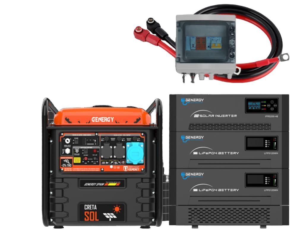 Solarsystem 4kW All-in-one Lösung Sirius-B