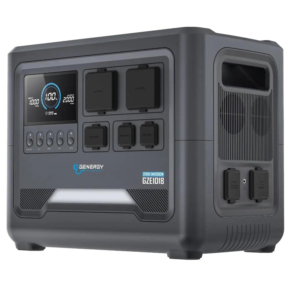 GENERGY GZE-1018 Powerstation 1800 Watt und 1024 Wh ideal für PV-Anlagen