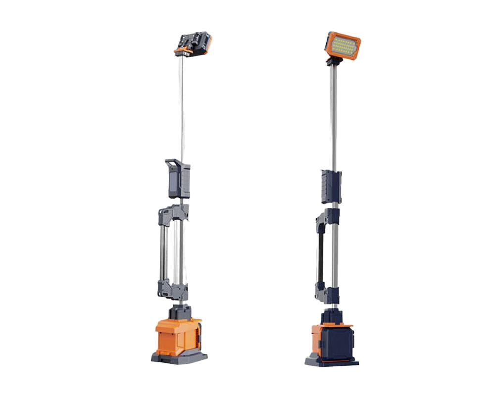 Lichtmast beleuchteter Turm DIRECT-100 4000 Lumen 1,4 Meter
