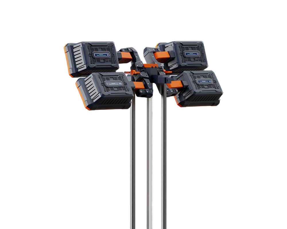 Lichtmast DIRECT-500-XL 52000 Lumen 5,3 Meter