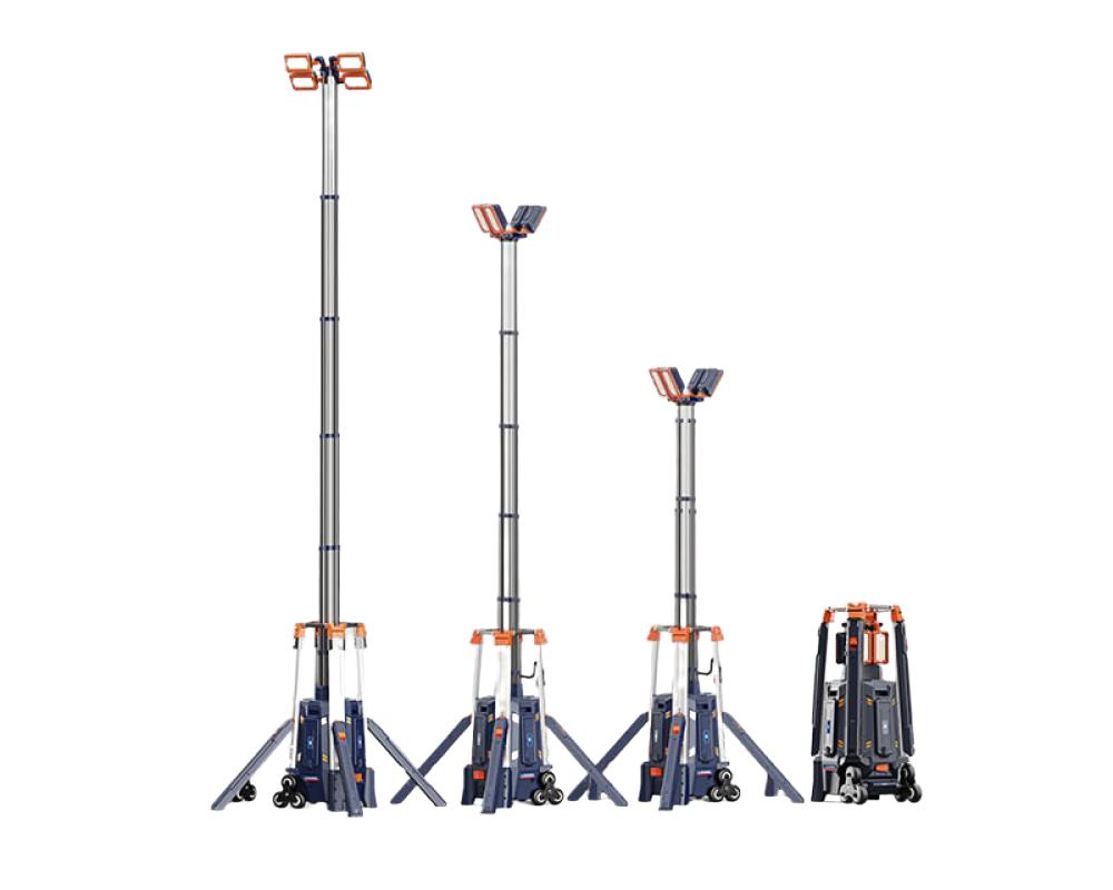 Lichtmast DIRECT-500-XL 52000 Lumen 5,3 Meter