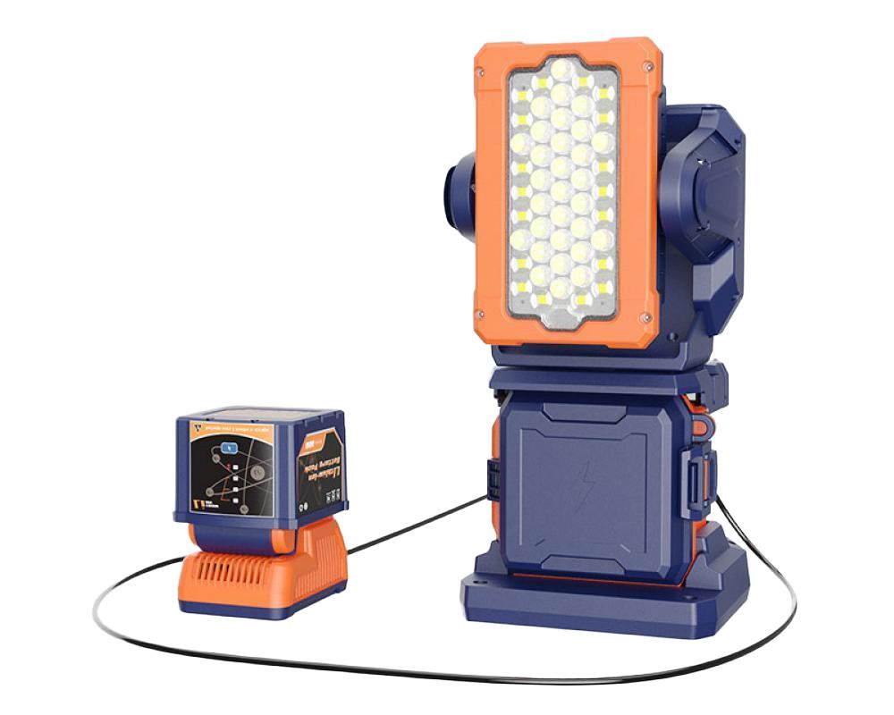 Tragbare Beleuchtungslampe FIREFLY-200-RC 12000 Lumen Roboter 360º