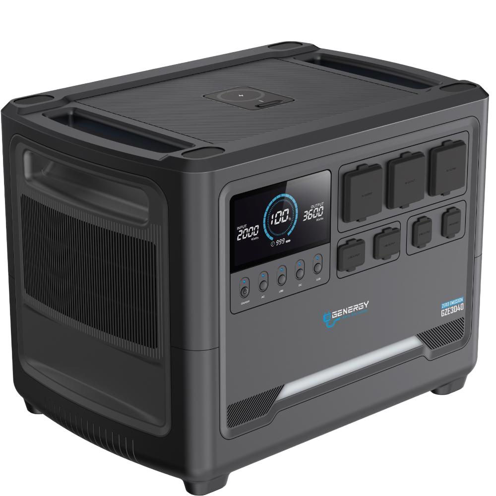 GENERGY GZE-3040 Powerstation 4000 Watt und 3072 Wh