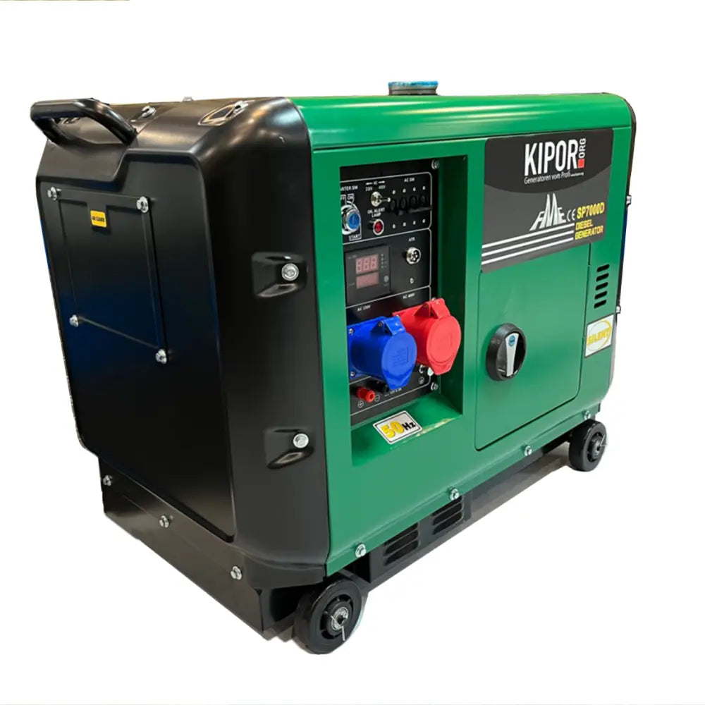 6500Watt AVR Diesel Stromerzeuger FME SP7000D 