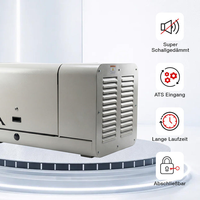 Gas Stromerzeuger FME GA12000 /GG14- LPG / NG mit ATS Anschluss FME
