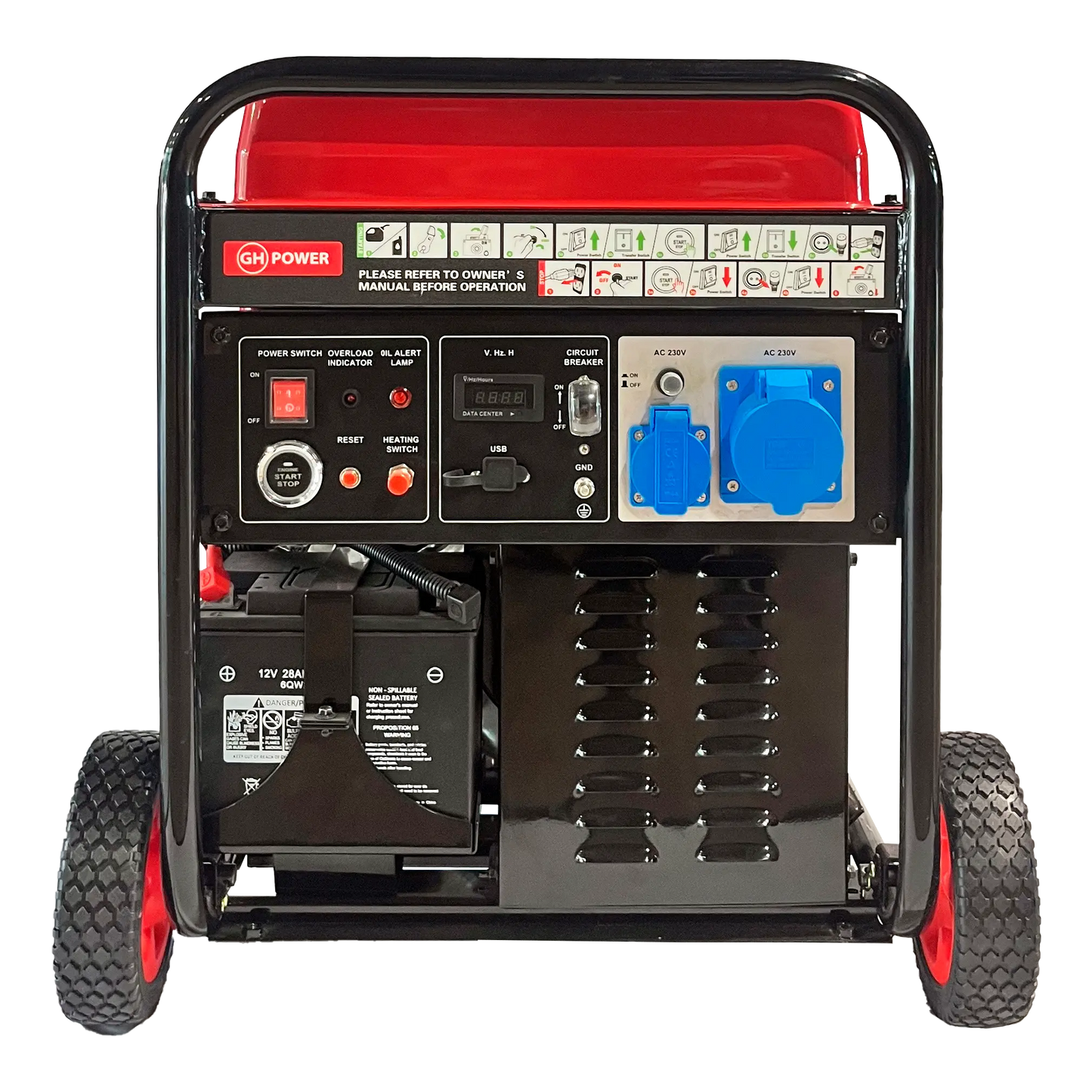 5500Watt Diesel Inverter Stromerzeuger G5500i-D