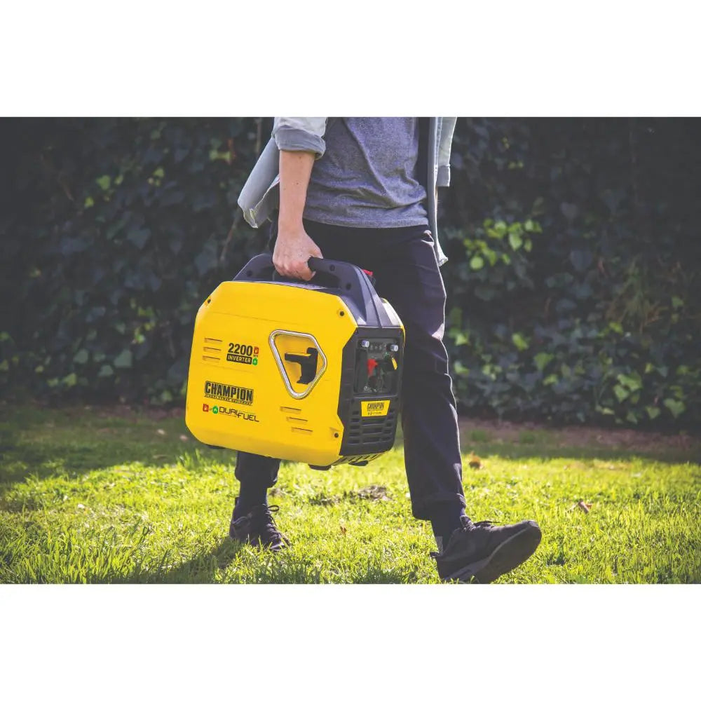 2200 Watt Benzin Inverter Stromerzeuger Champion MightyAtom 2500 