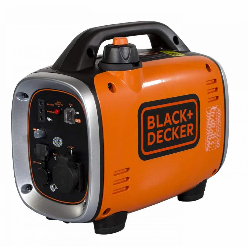 900 Watt Benzin Inverter Stromerzeuger Black + Decker BXGNi900E 