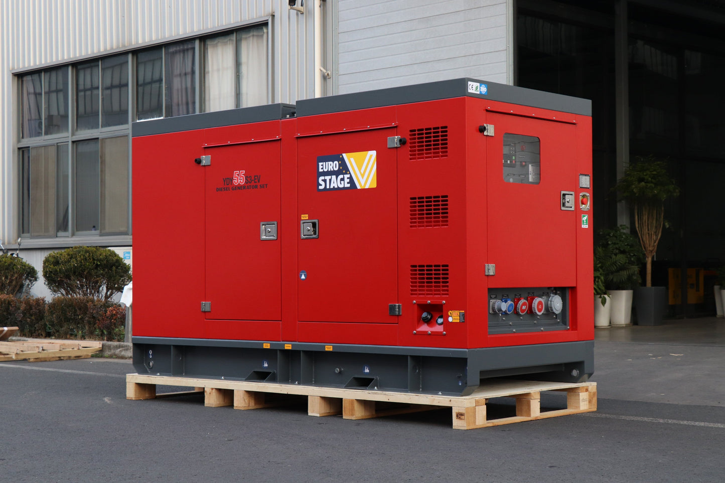 FME Stromerzeuger 50 kVA Diesel Stage V – BOS, Feuerwehr, THW, DIN 14684 FME