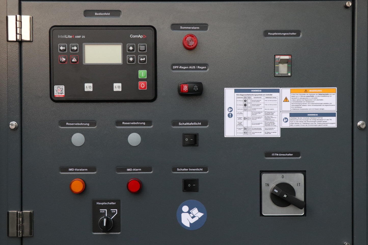 FME Stromerzeuger 50 kVA Diesel Stage V – BOS, Feuerwehr, THW, DIN 14684 FME