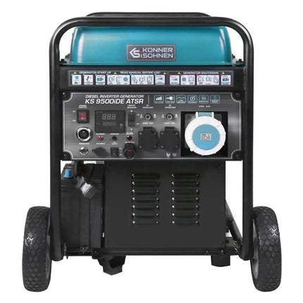 10.000 Watt Diesel Inverter Stromerzeuger Open Frame KS 9500iDE ATSR 