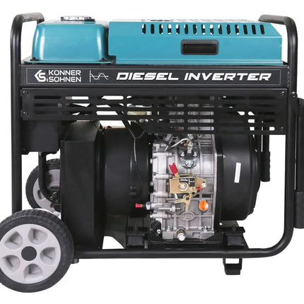 10.000 Watt Diesel Inverter Stromerzeuger Open Frame KS 9500iDE ATSR 