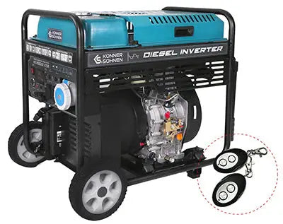 10.000 Watt Diesel Inverter Stromerzeuger Open Frame KS 9500iDE ATSR 